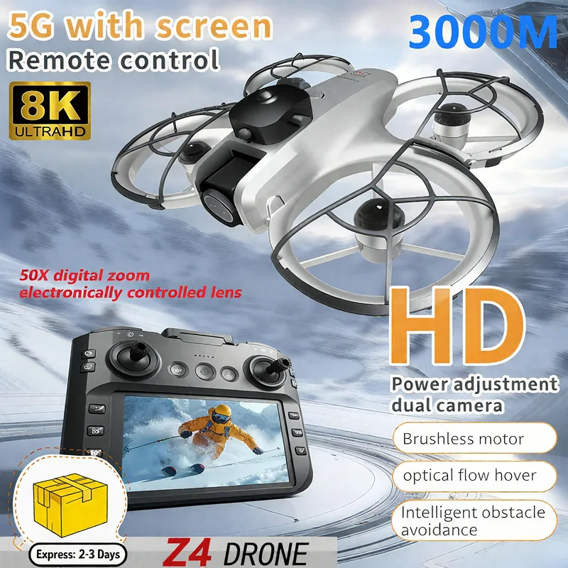 Diy Rc Electronics - Neue MINI Z4 Drohne 4K Professionell
