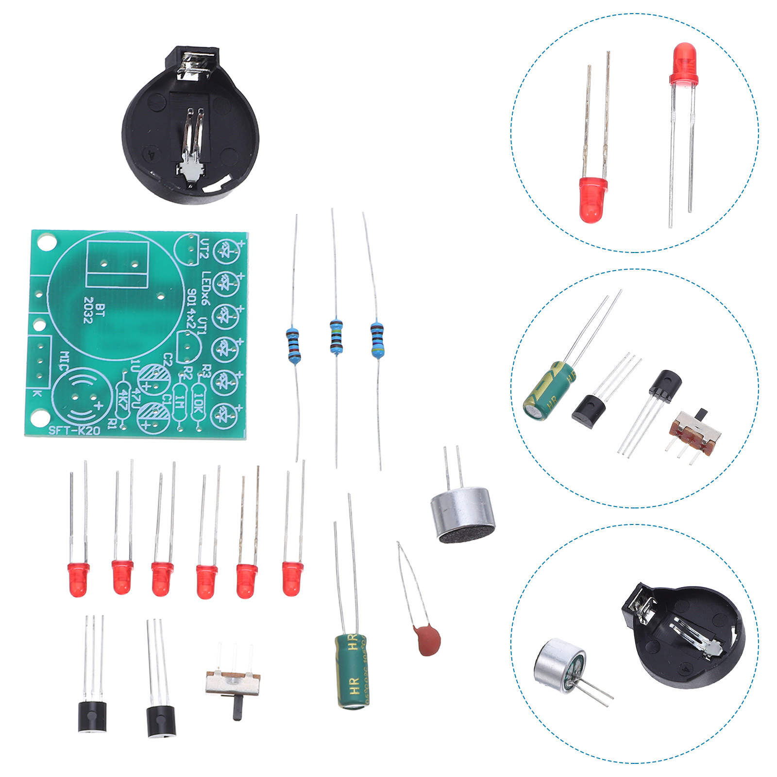 Diy Electronics Kits For Adults - Sprachgesteuertes LED-Metronom-Kit für DIY-Elektronikprojekte, Lernmaterial zum