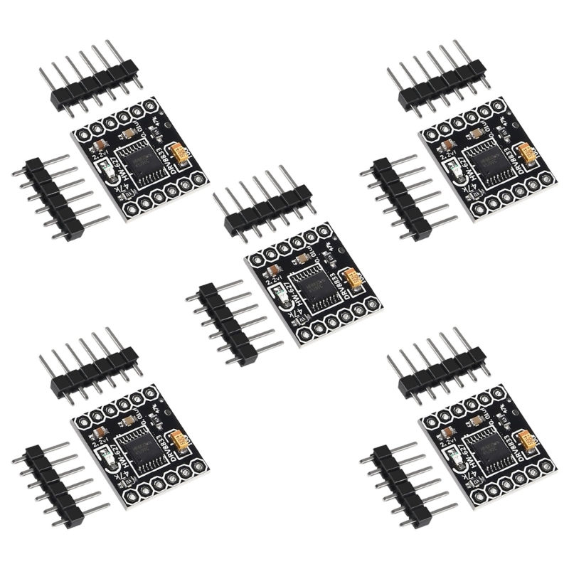Diy Electronics Motor - 462D Effizientes Zweikanal-Motorsteuerungsmodul für Heimwerkerelektronik und