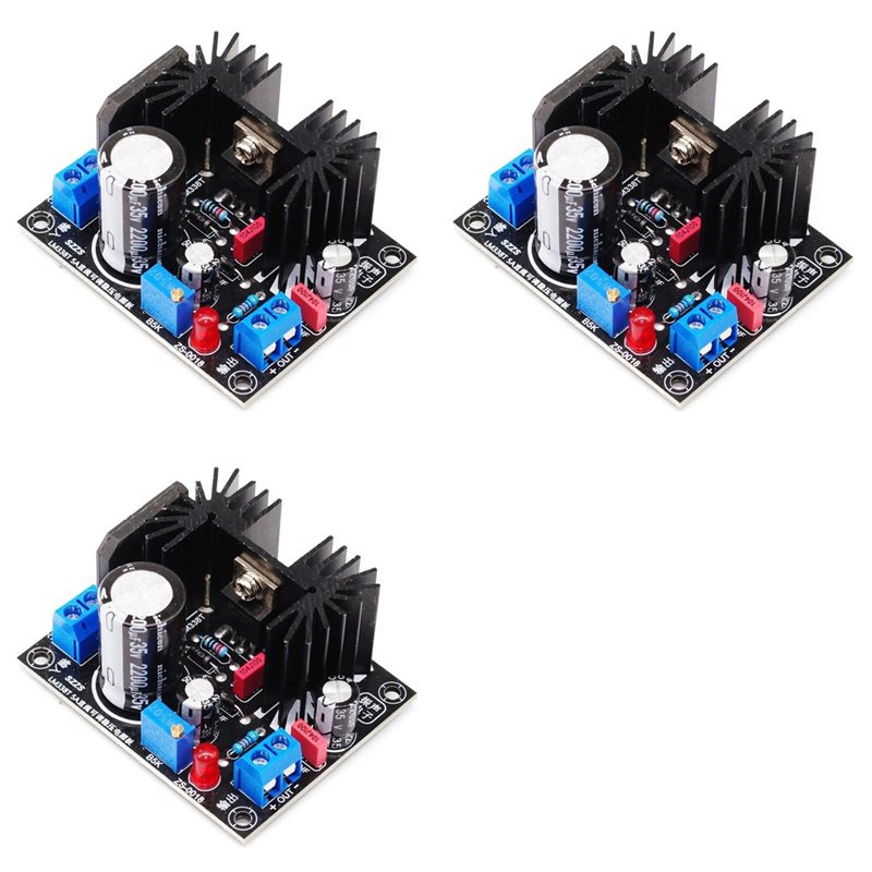 Diy Electronics Filament - JABS-3X Einstellbare lineare geregelte Stromversorgungsplatine LM338
