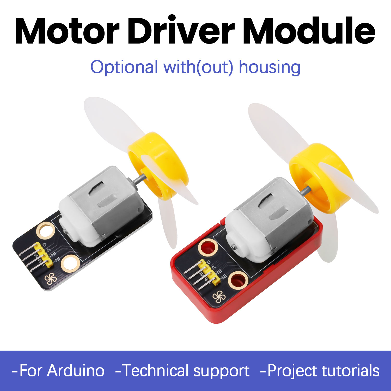 Diy Electronics Motor - DC 3–6 V 130 Motorlüftermodul für