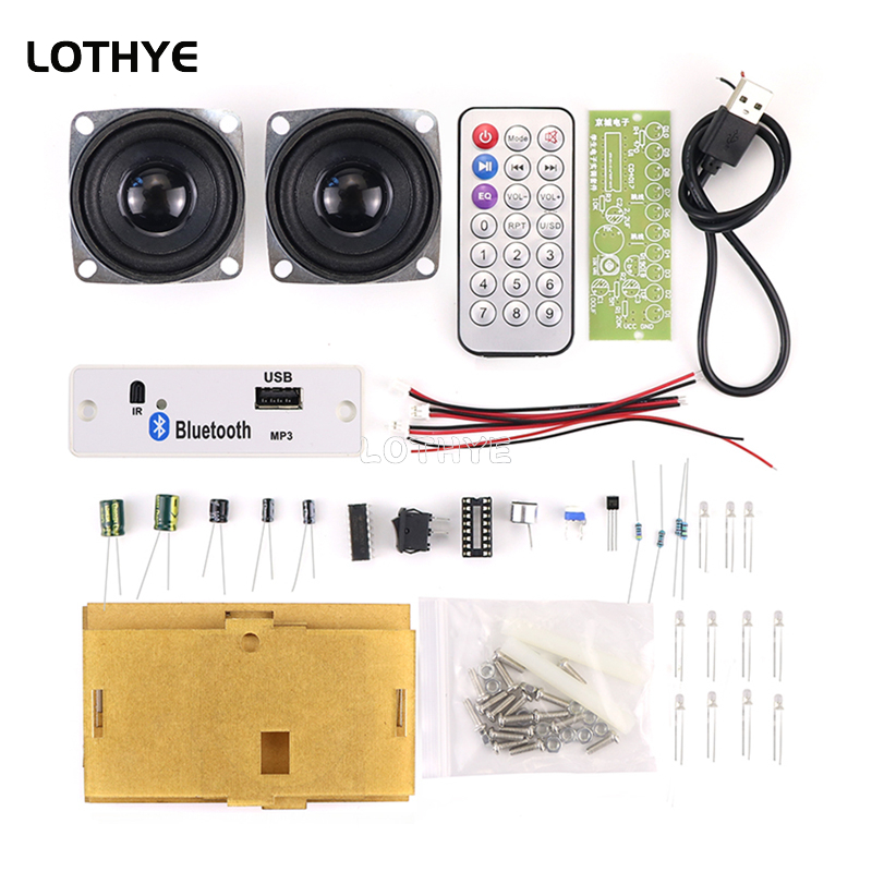 Diy Audio Electronics Kit - Mini-Verstärker Audio Bluetooth 3W*2 Lautsprecher-Bausatz DIY