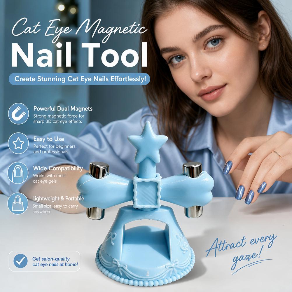 Diy Electronics Starter Kit - Automatischer Katzenaugen-Magnet für Nägel, 360° °