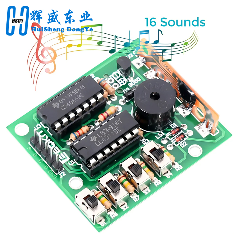 Diy Audio Electronics Kit - 16 Musik-Soundbox BOX-16 Board 16-Ton-Elektronikmodul DIY