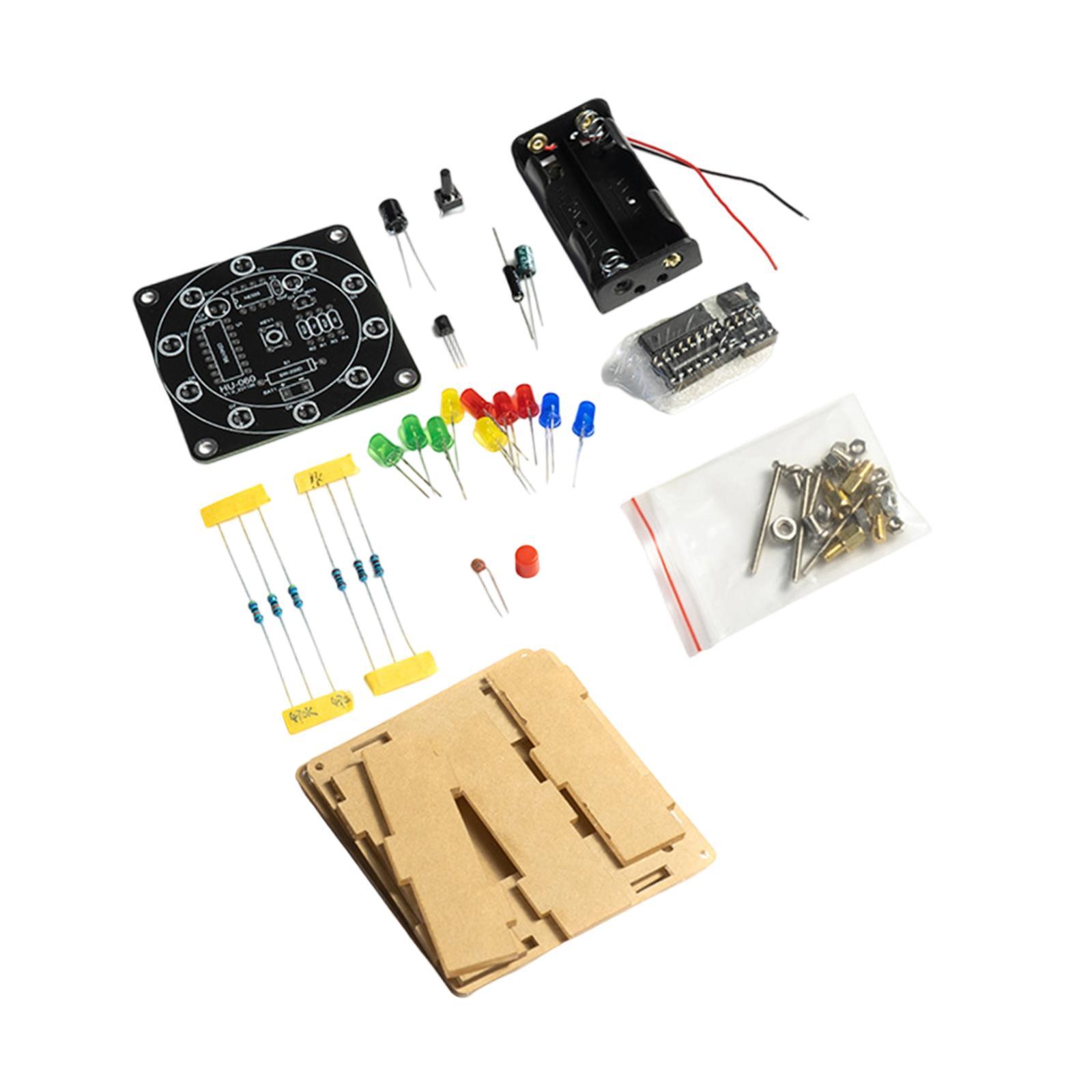 Diy Electronics Kits For Adults - DIY Elektronisches Glücksrad-Set Ne555 CD4017 Praktisches