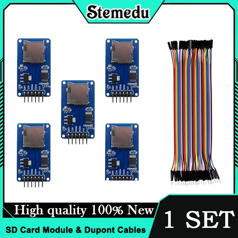 Sd Card Module Spi - 5PCS Micro SD Karte Modul Mit