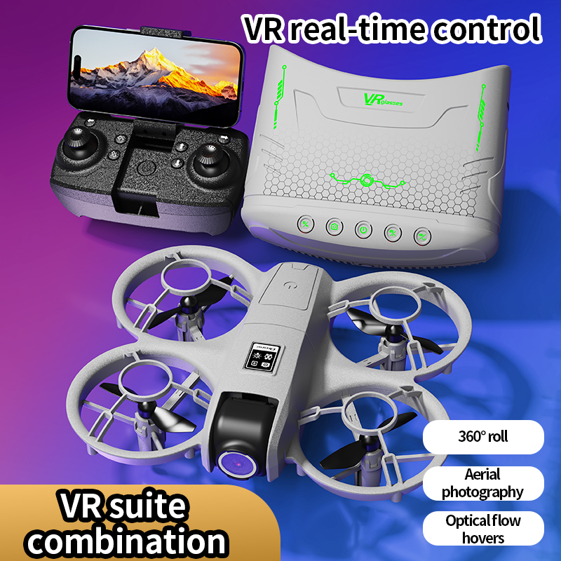Diy Rc Electronics - X228 VR FPV Drone HD Dual