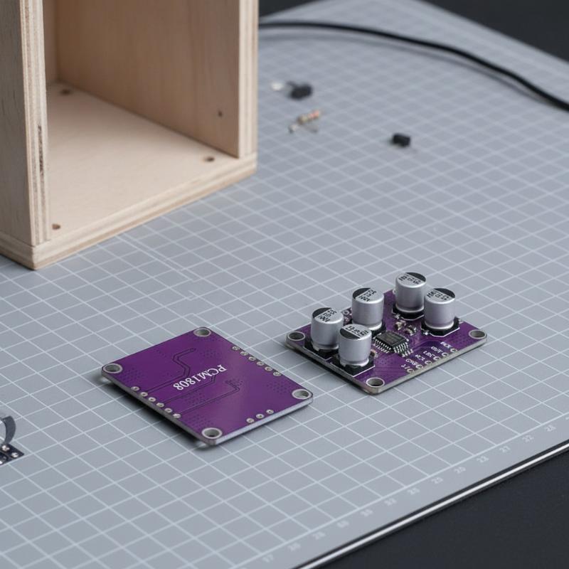 Diy Audio Electronics Kit - NEUES 24-Bit PCM1808 Stereo-ADC-Modul 105dB SNR