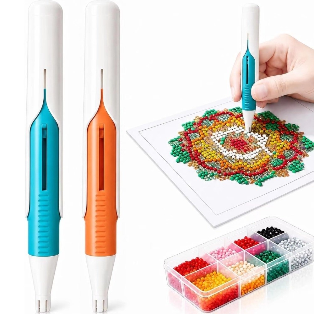 Diy Electronics Starter Kit - Tragbarer automatischer Diamantmalstift: Präzisionswerkzeug für DIY-Diamantkunst
