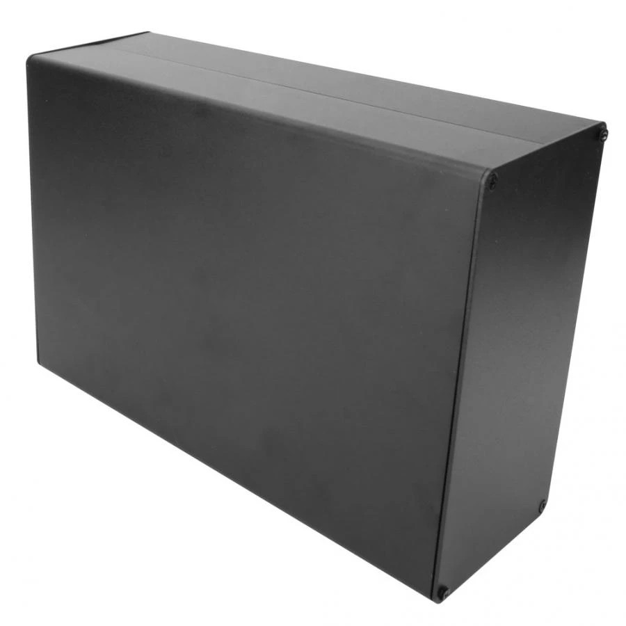 Diy Electronics Organizer - DIY Elektronisches Gehäuse Anschlussdose 80x160x170mm Schwarzes