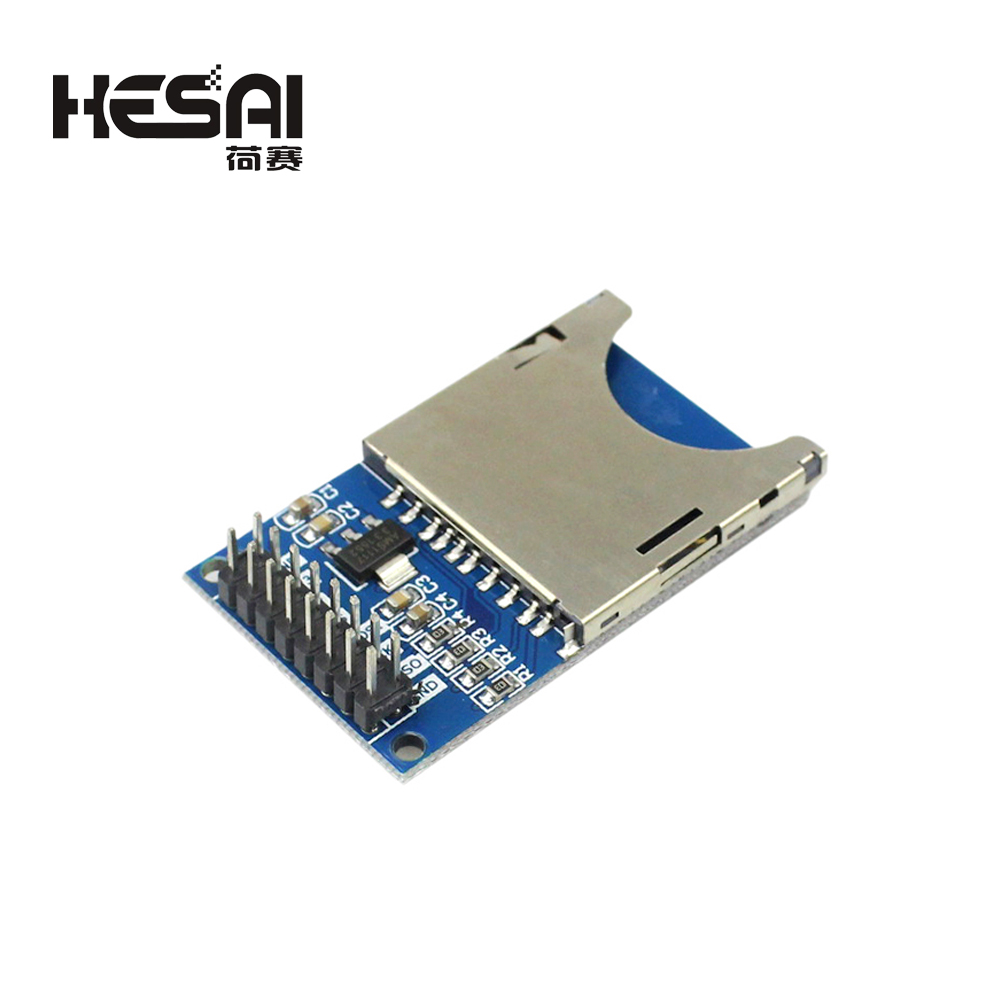 Sd Card Module Spi - Lese- und Schreibmodul SD-Kartenmodul Steckplatzleser ARM