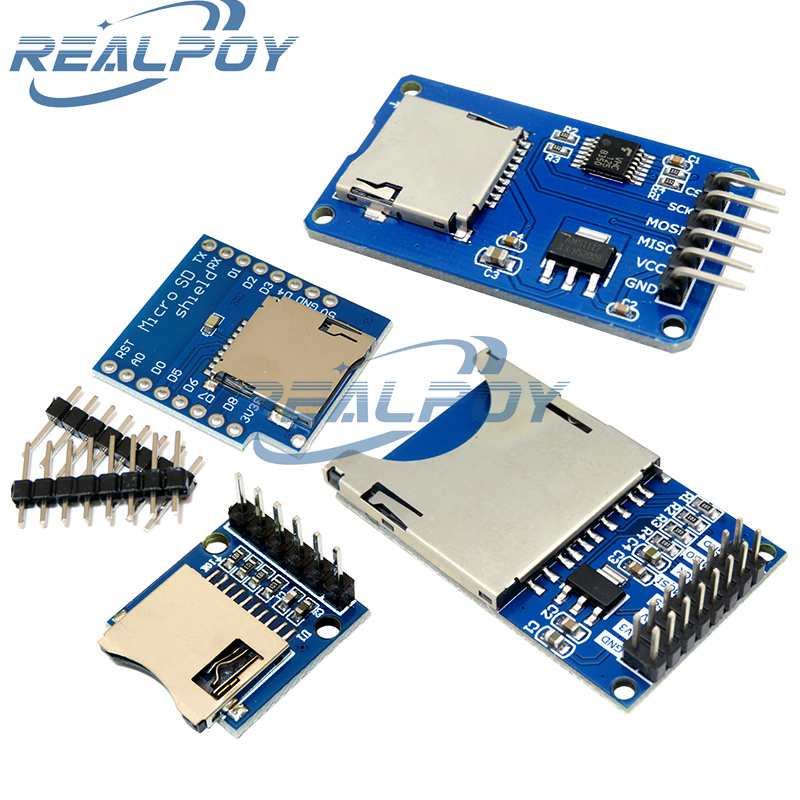 Sd Card Module Spi - D1 Mini TF-Kartenmodul Micro SD Speichererweiterungsplatine