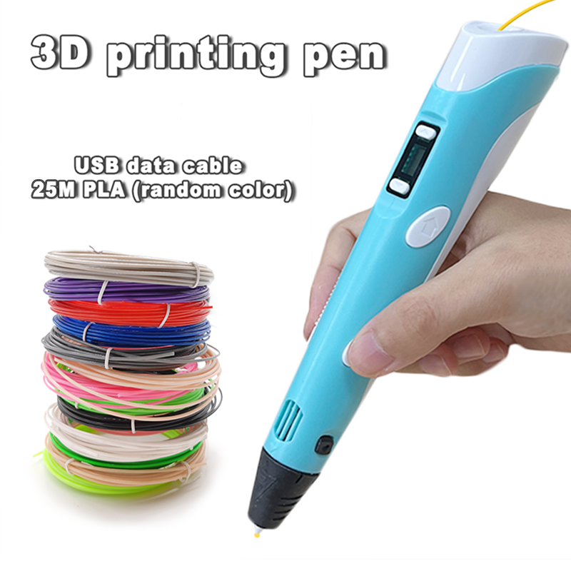 Diy Electronics Filament - Elektronischer 3D-Druckstift mit LED-Anzeige 25m Pla