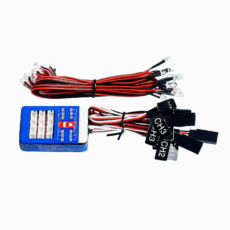 Diy Rc Electronics - Tamiya ferngesteuertes Modellauto, 12 LED-Lichtgruppen, dreifach