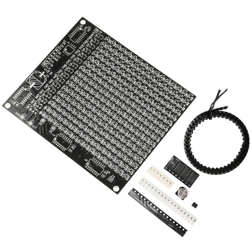 Diy Electronics Components Kit - 64/256 LED SMD Dot Matrix Werbung
