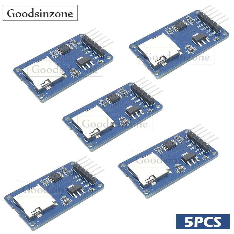5er-Pack Micro-SD-Kartenleserm – Sd Card Module Spi Bewertung und Preis
