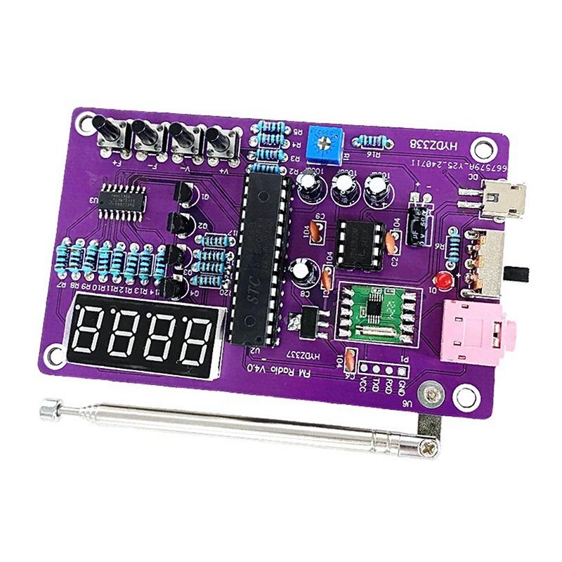 Zweikanaliges FM-Radio DIY-Bau – Diy Electronics Kits For Adults Bewertung und Preis