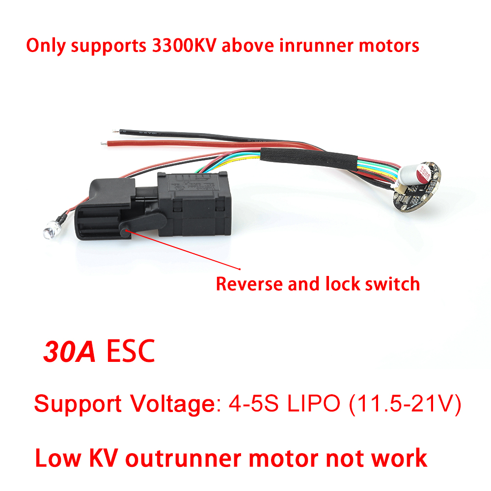 25A 30A Bürstenloser ESC Jet F – Diy Electronics Motor Bewertung und Preis