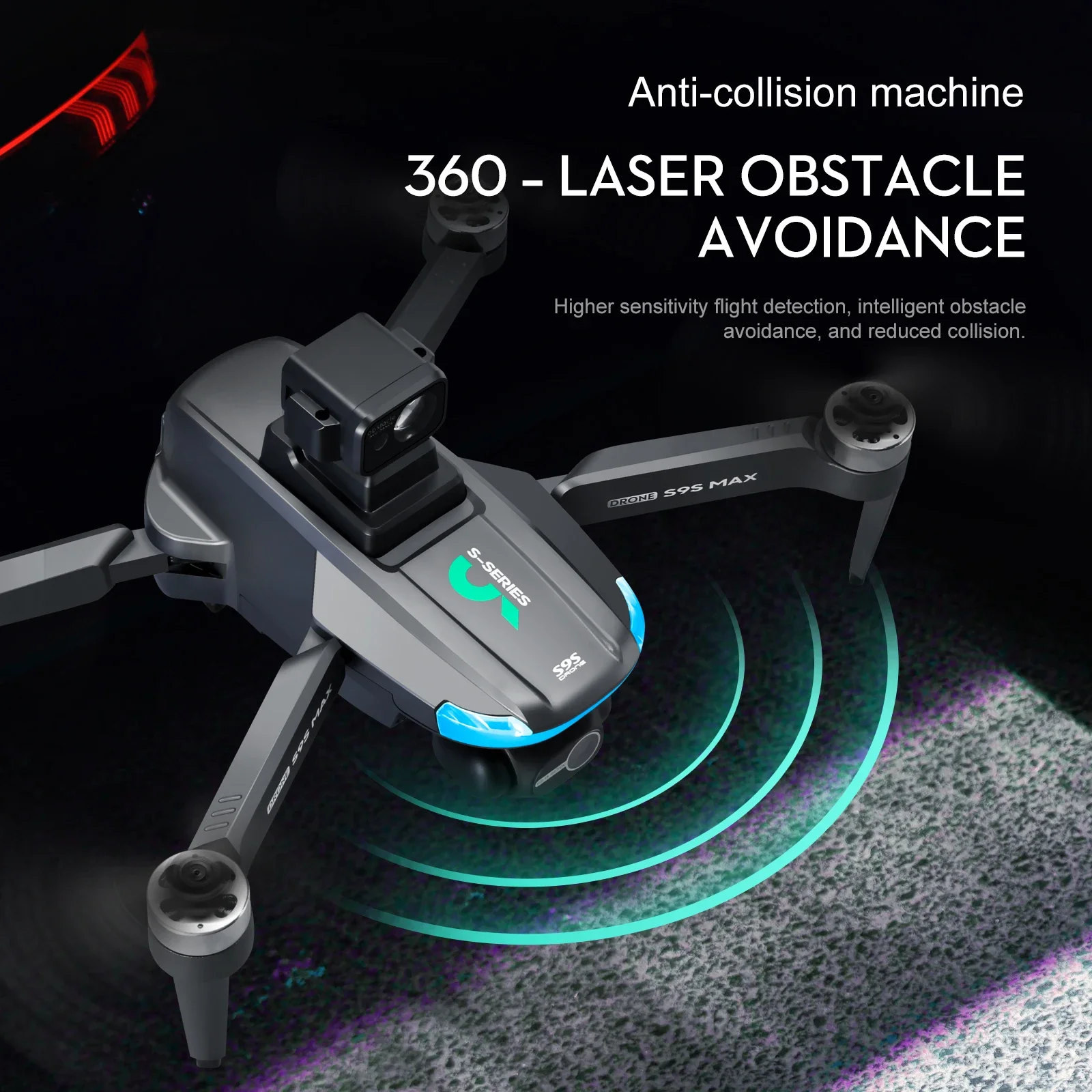 NEUE S9S MAX MINI Drone 4K 2-A – Diy Rc Electronics Bewertung und Preis