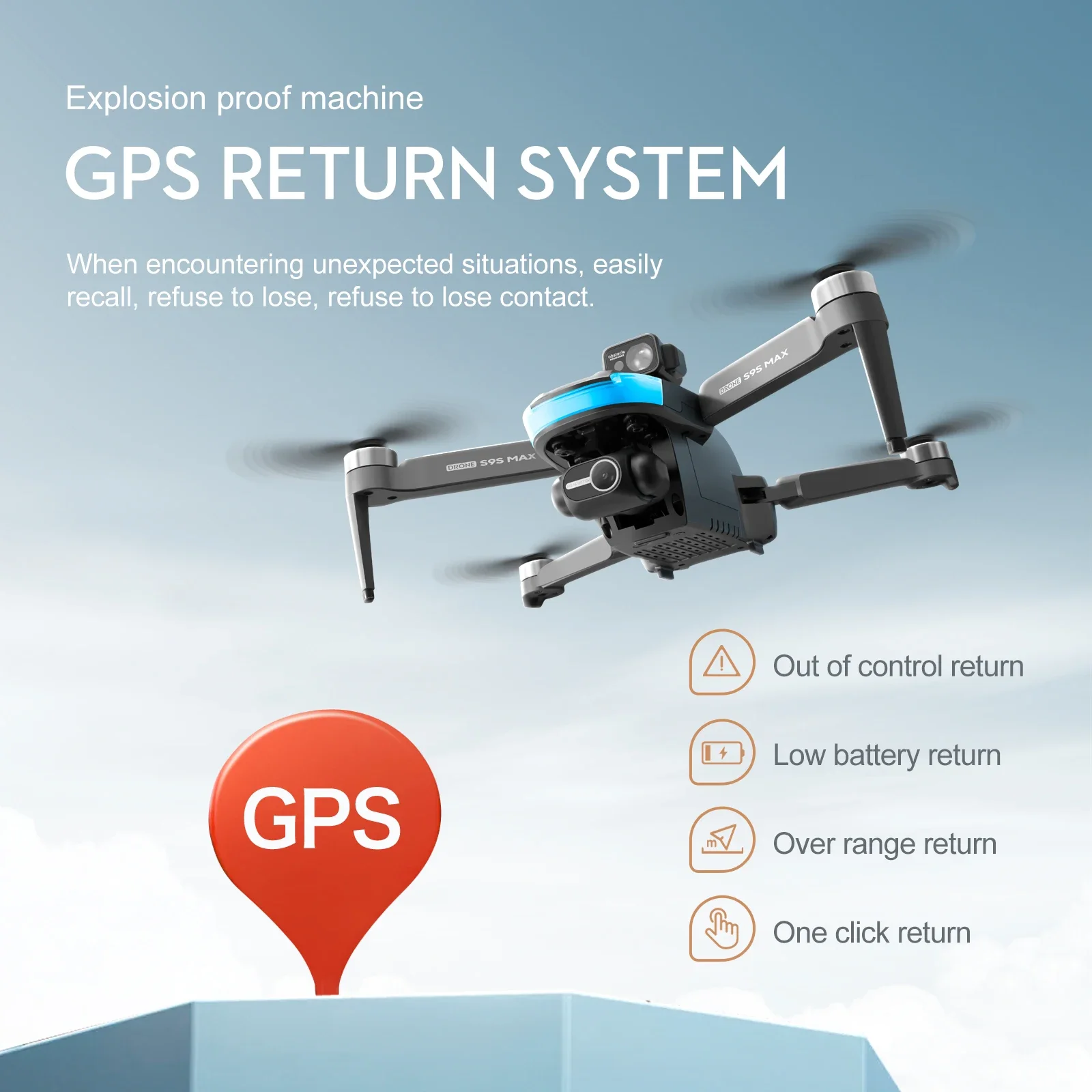 NEUE S9S MAX MINI Drone 4K 2-A – Diy Rc Electronics Bewertung und Preis