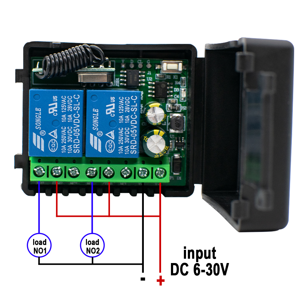 1~10 Stück 2-Kanal 433MHz RF-F – Diy Rc Electronics Bewertung und Preis