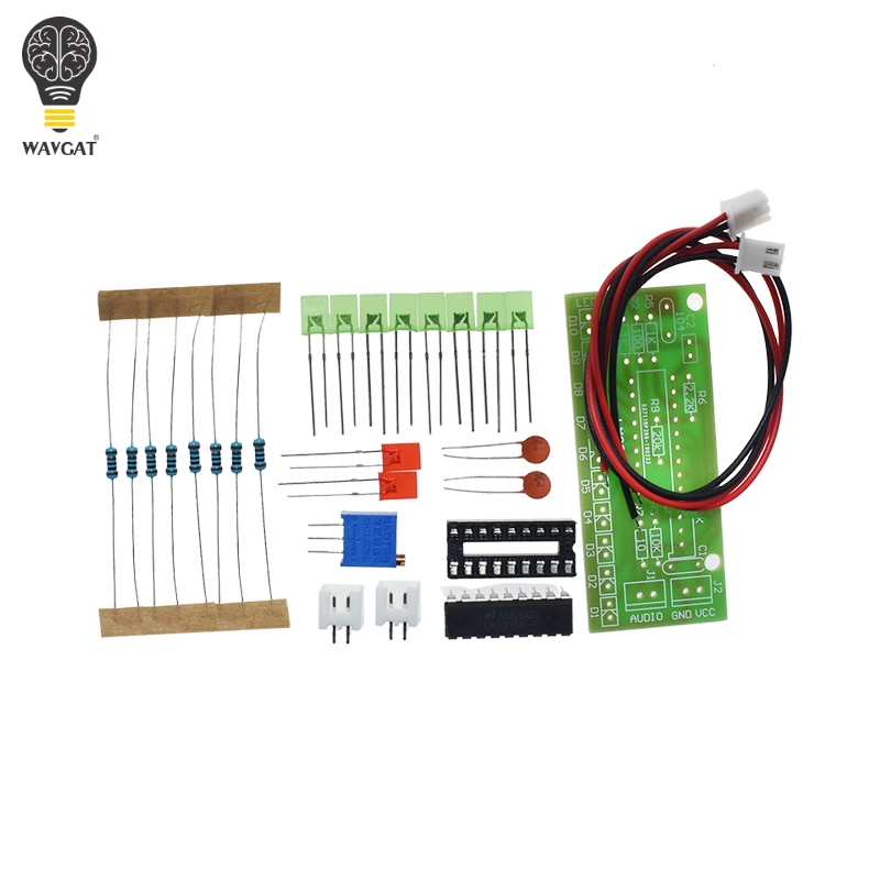 LM3915 DC 9V-12V 10 LED Sound  – Diy Audio Electronics Kit Bewertung und Preis