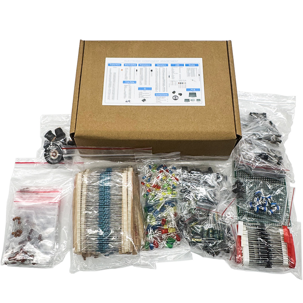 1900-teiliges Elektronik-Kompo – Diy Electronics Components Kit Bewertung und Preis