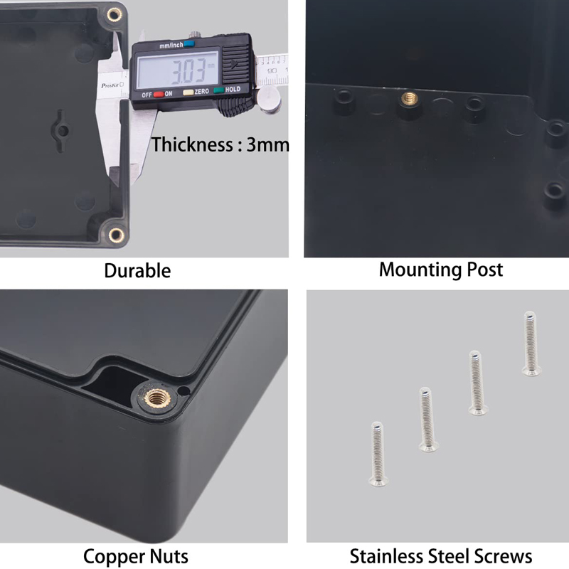 Wasserdichte Anschlussdose, AB – Diy Electronics Organizer Bewertung und Preis